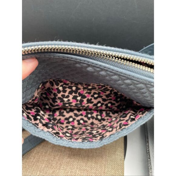 Vera Bradley Set Crossbody Bag and Wallet Gray RFID Adjust Strap - Picture 14 of 16